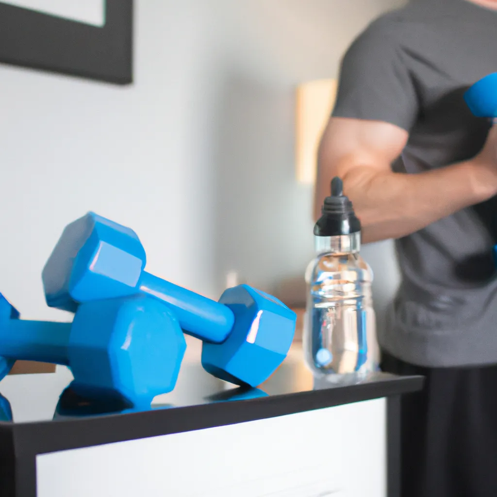 ćwiczenia na barki z hantlami