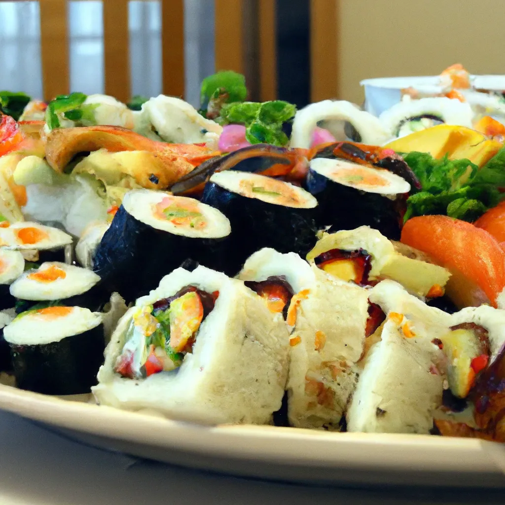 Ile kcal ma sushi?